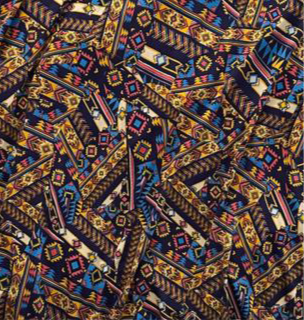 LuLaRoe Azure • A-Line Skirt • Mosaic