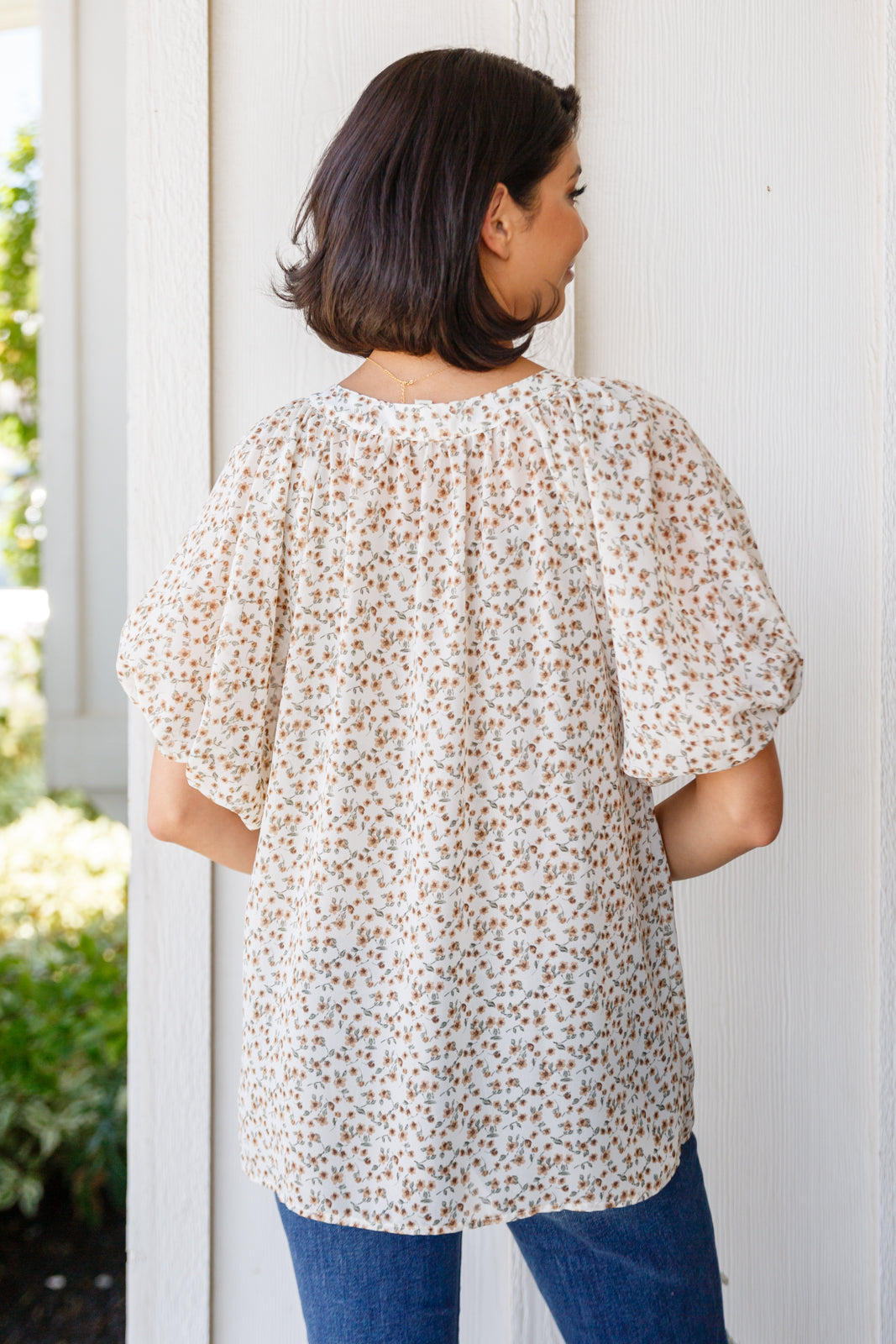 BiBi • Fancy Me Floral Button Down