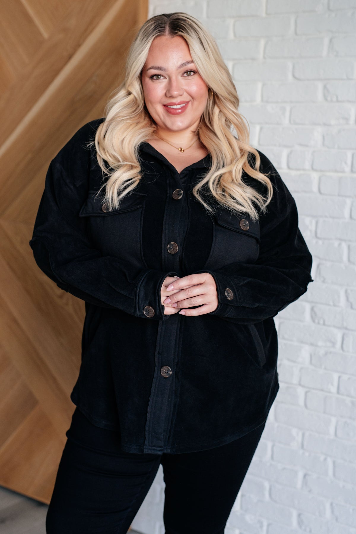 Jodifl • Fantastic in Fleece Jacket in Black