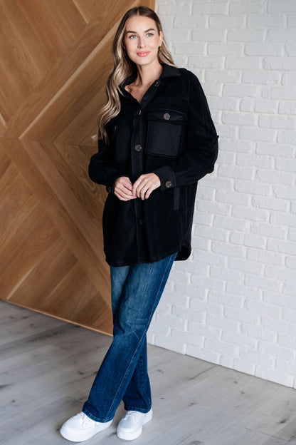 Jodifl • Fantastic in Fleece Jacket in Black