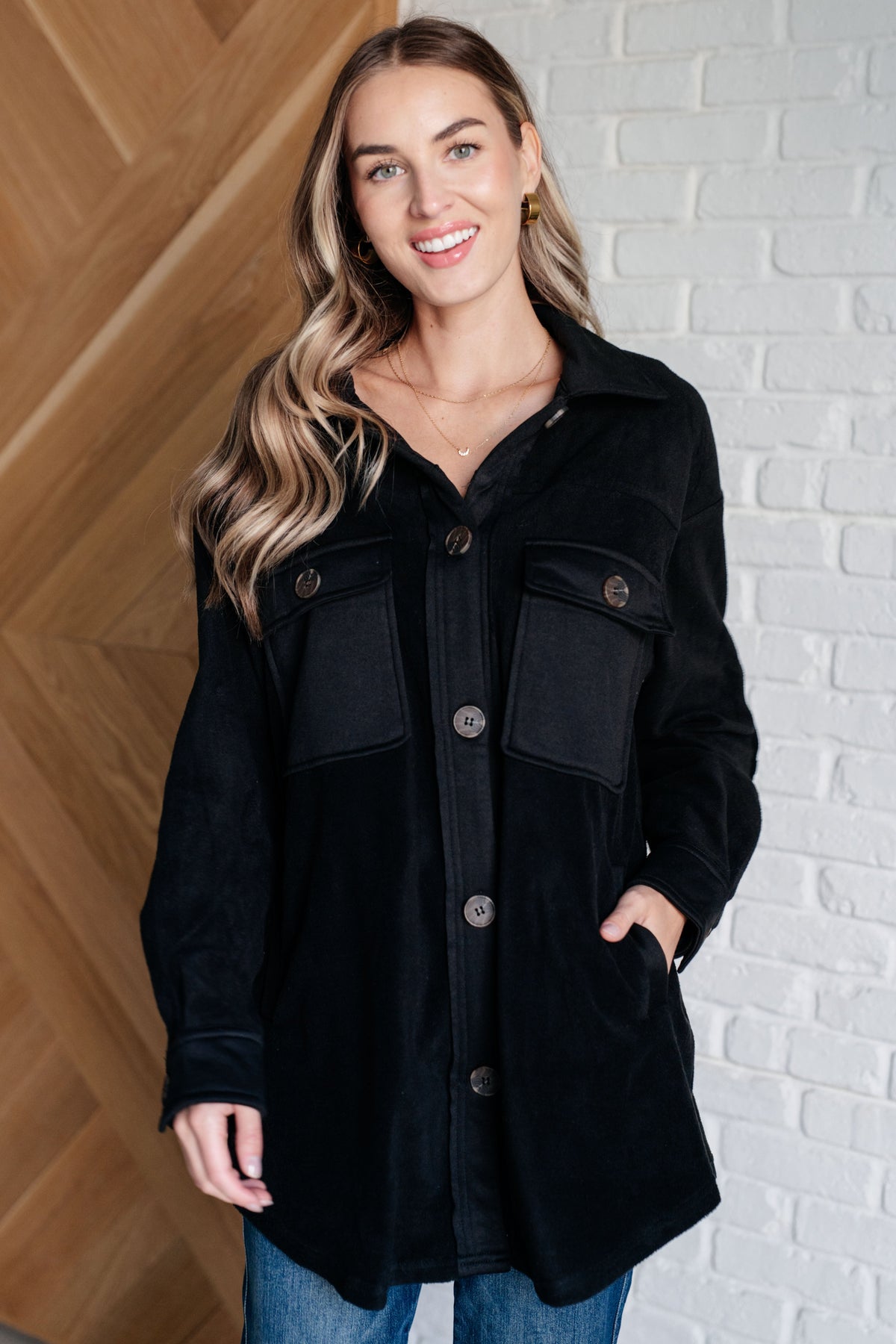 Jodifl • Fantastic in Fleece Jacket in Black