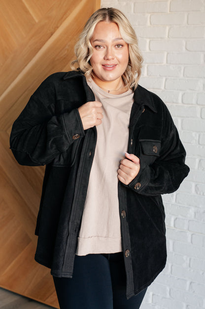 Jodifl • Fantastic in Fleece Jacket in Black