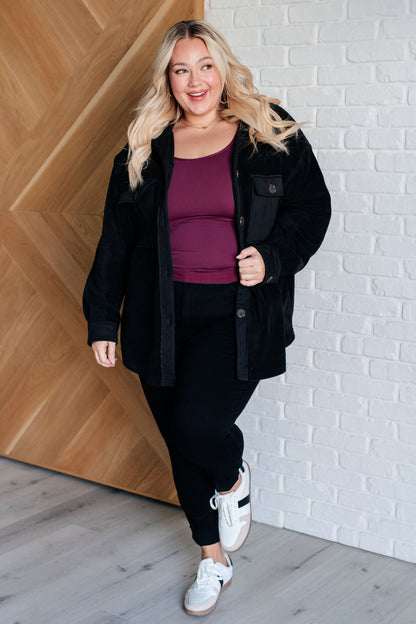 Jodifl • Fantastic in Fleece Jacket in Black