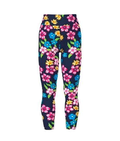 LuLaRoe Buttery Soft Leggings • Navy Multi Floral