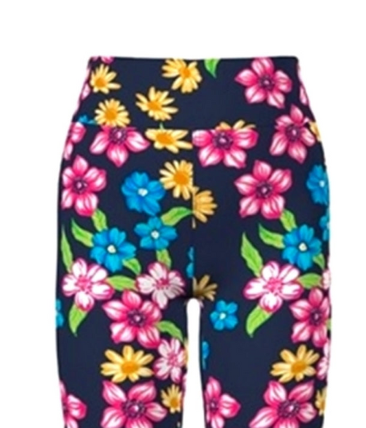 LuLaRoe Buttery Soft Leggings • Navy Multi Floral