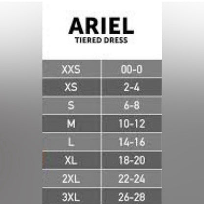 LuLaRoe Ariel Three Tiered Dress with Pockets • Blue White Stripe
