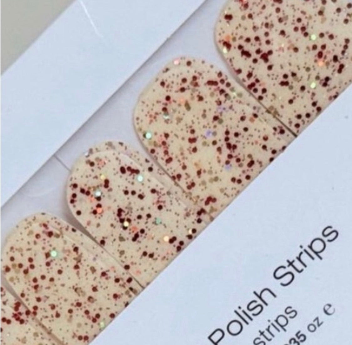 Pink Peppercorn • Color Street • Sparkling Pink and Holographic Glitter Overlay