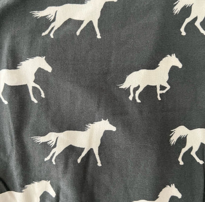 LuLaRoe Buttery Soft Leggings • Horses Print