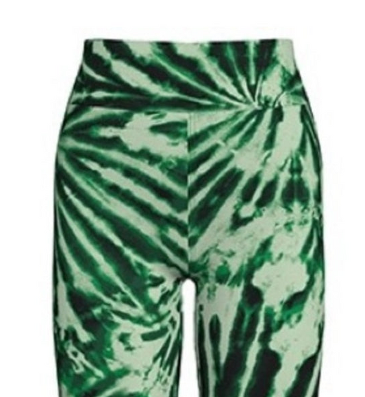 LuLaRoe Buttery Soft Leggings • Black Green Tie Dye