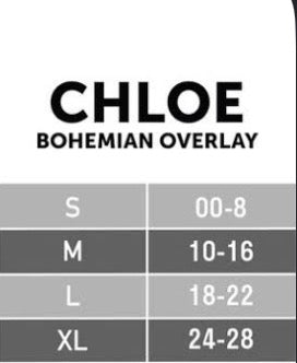 LuLaRoe Chloe Bohemian Overlay