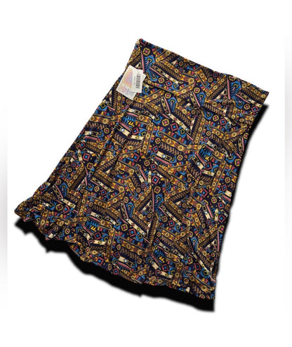 LuLaRoe Azure • A-Line Skirt • Mosaic