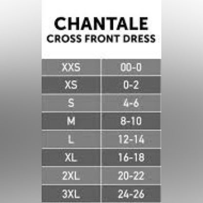 LuLaRoe Chantale Cross Front Dress • Side Seam Pockets • Blue Floral