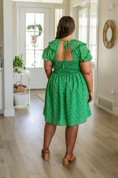 143 Story • Garden Goddess V-Neck Dress