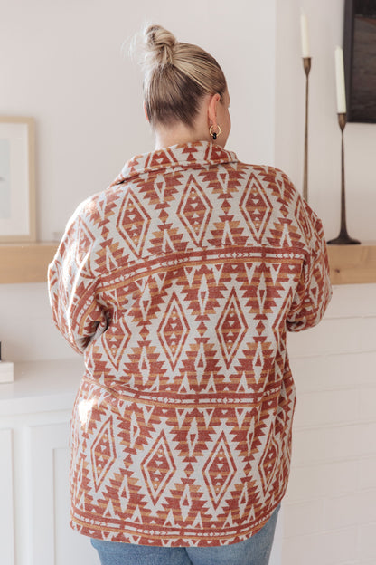 Gather Round • Aztec Shacket