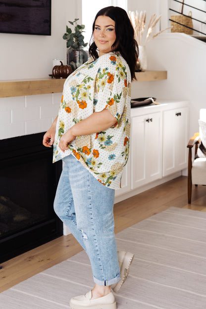 Jodifl • Good Morning Floral V-Neck Blouse