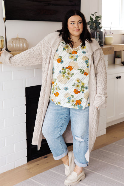 Jodifl • Good Morning Floral V-Neck Blouse