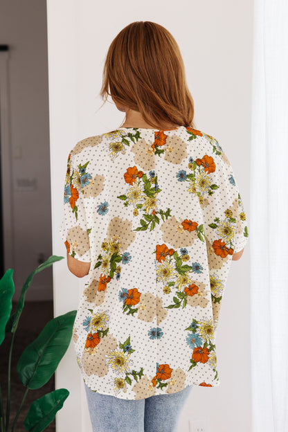 Jodifl • Good Morning Floral V-Neck Blouse