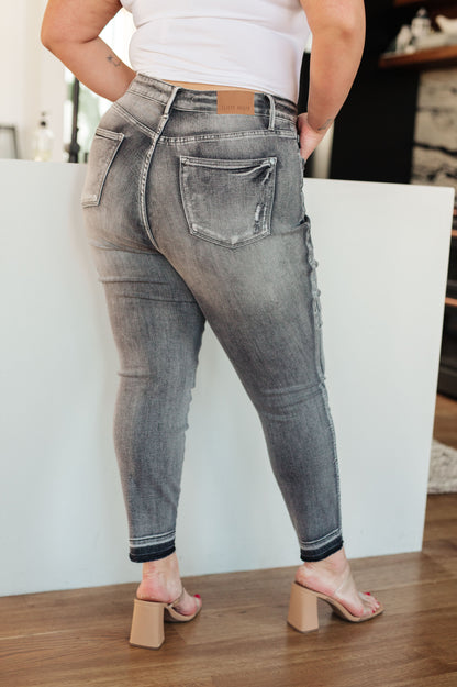 Judy Blue • Hadley High Rise Control Top Release Hem Skinny