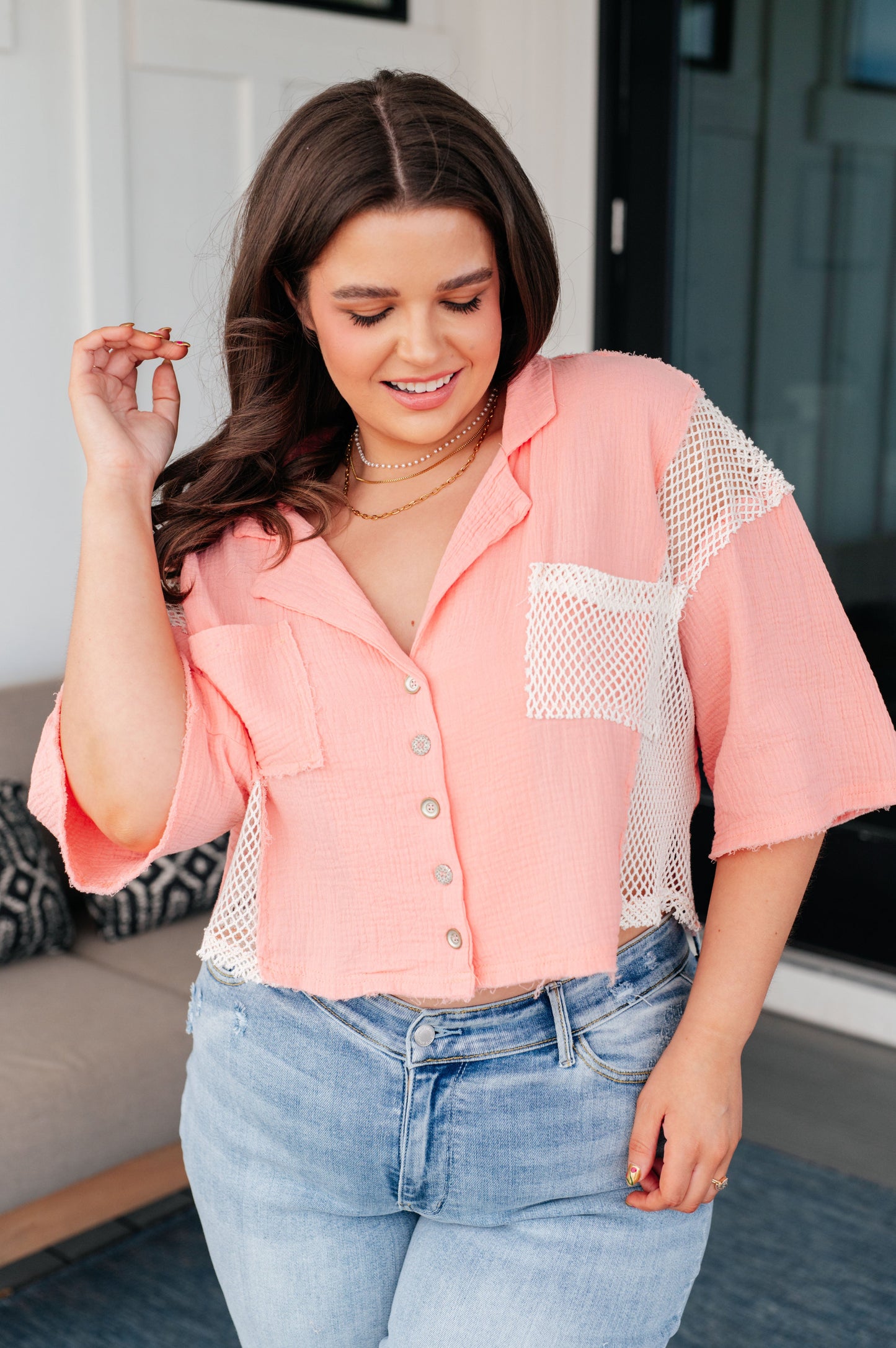 POL • Havana Nights Button Up Top