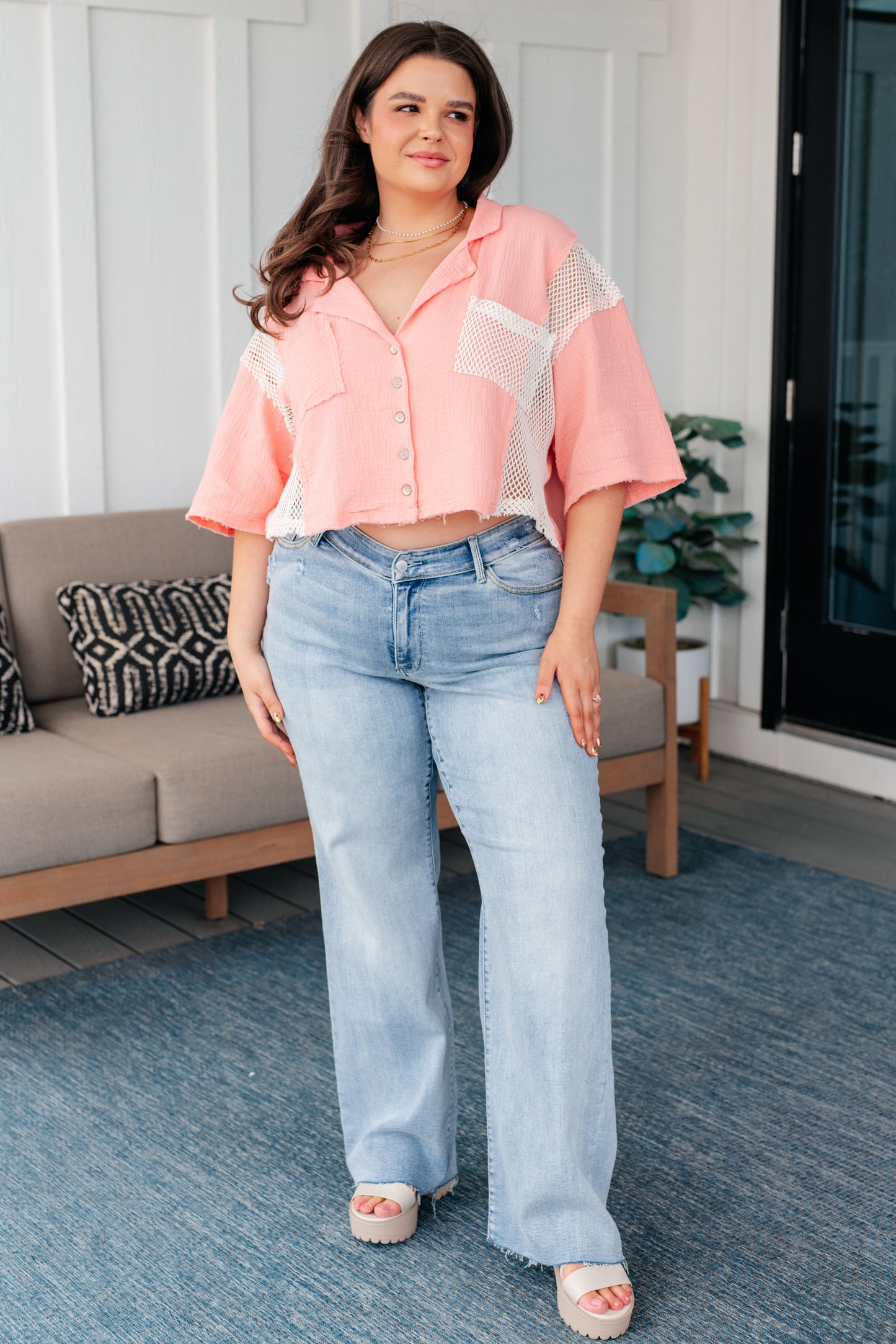 POL • Havana Nights Button Up Top
