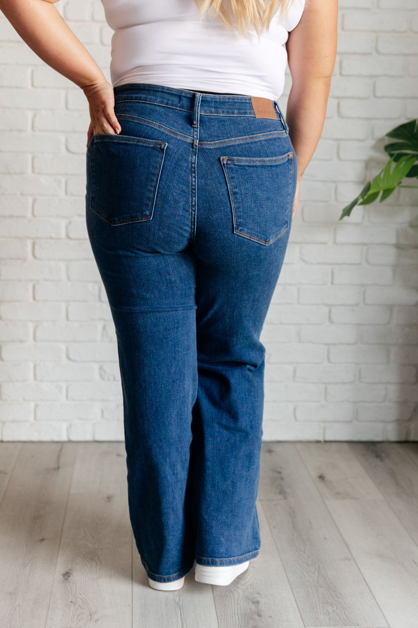 Judy Blue • Hazel • High Rise Vintage Wide Leg Jeans