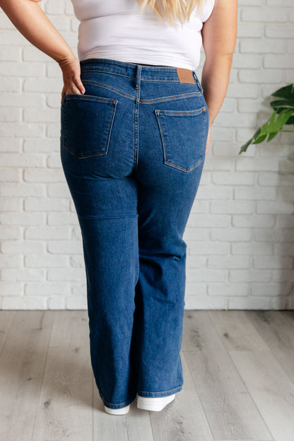 Judy Blue • Hazel • High Rise Vintage Wide Leg Jeans