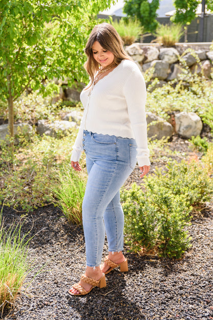 Judy Blue • Hi-Rise Button Fly Skinny