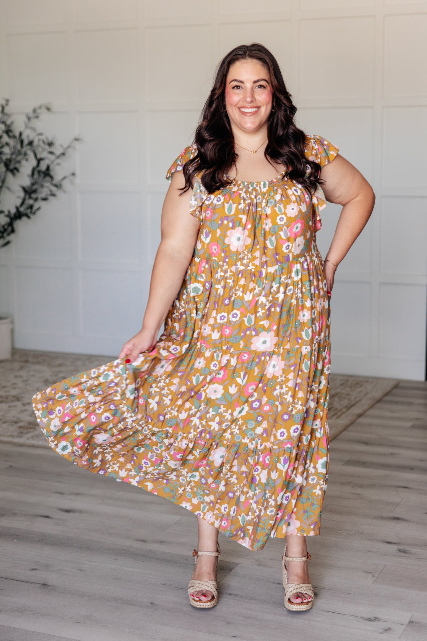 Jodifl • I Done It Good Flutter Sleeve Dress