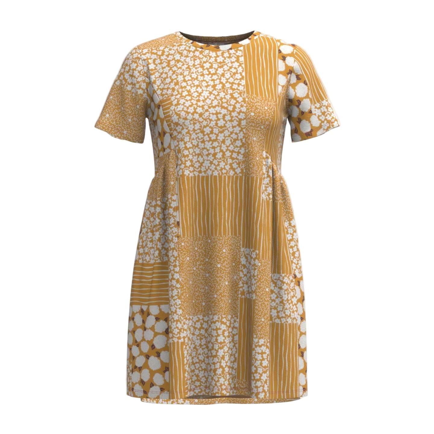 Monica - Yellow White Boho Floral. LuLaRoe.