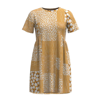 Monica - Yellow White Boho Floral. LuLaRoe.