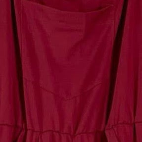 LuLaRoe Leola Wide Leg Cami Jumpsuit • Solid Rhubarb Red