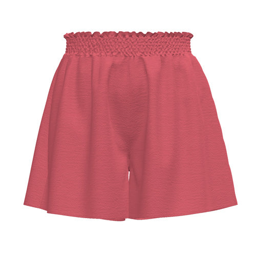 LuLaRoe Yvett Smocked Waist Shorts • Sun Kissed Coral