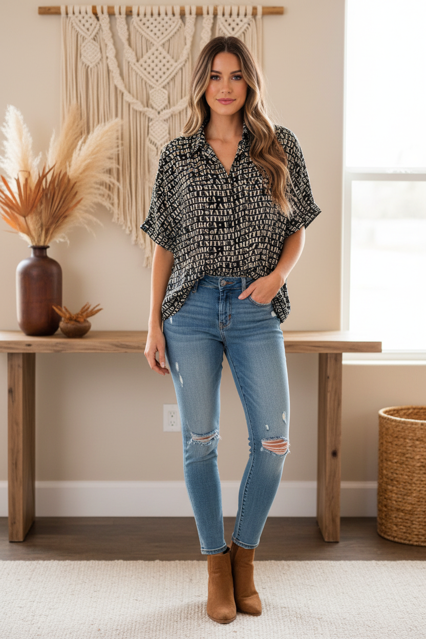LuLaRoe Amy • Dolman Sleeve Top • United States of America