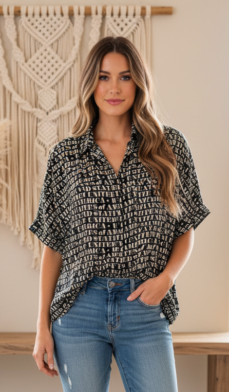 LuLaRoe Amy • Dolman Sleeve Top • United States of America