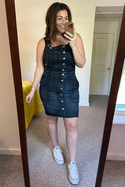 Judy Blue • Agnes Denim Overall Dress