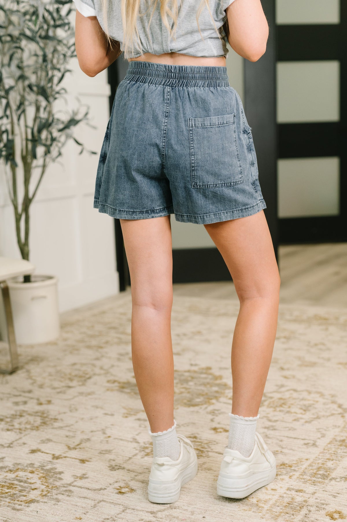 Haptics • 100% Cotton • I'd Like to See You Try • High Waisted Skort