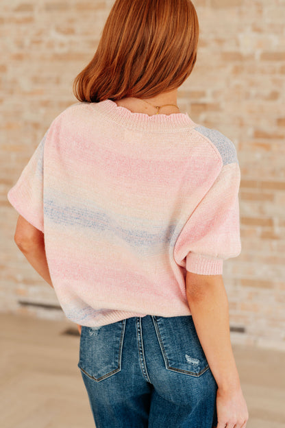 BiBi • I'll Never Stop Striped Sweater