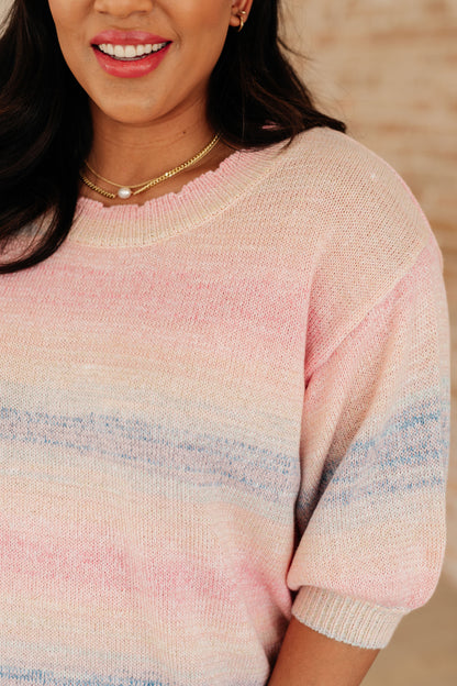 BiBi • I'll Never Stop Striped Sweater