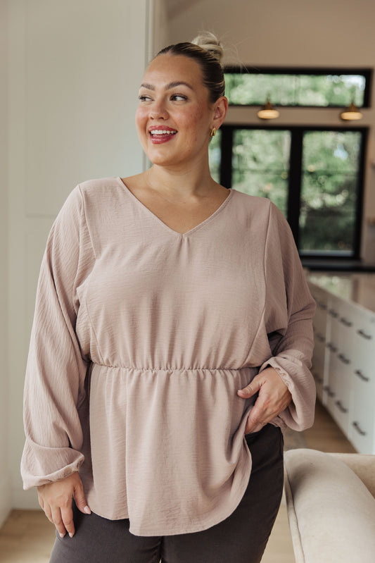 Heimish • Imagine It All V-Neck Peplum Top