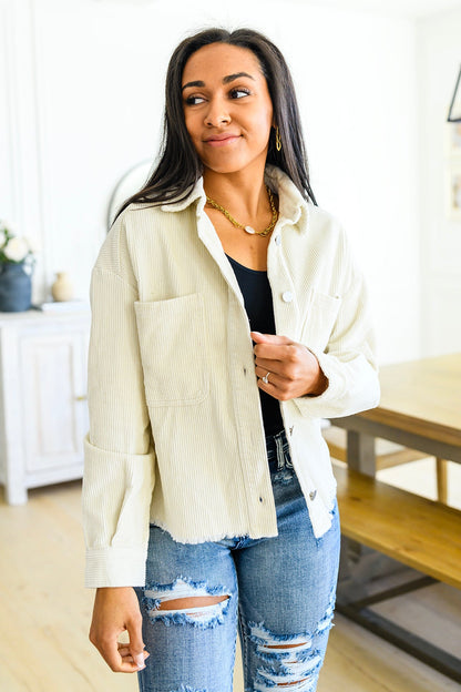 Jodifl • 100% Cotton Invested in You Corduroy Shacket
