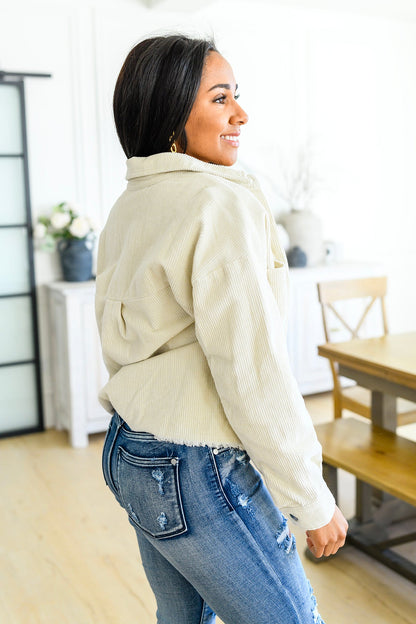 Jodifl • 100% Cotton Invested in You Corduroy Shacket