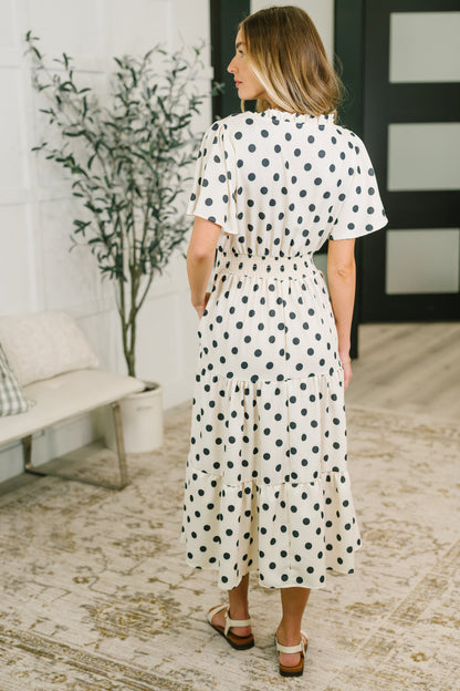 Haptics • It Had to Be You Bell Sleeve Midi Dress