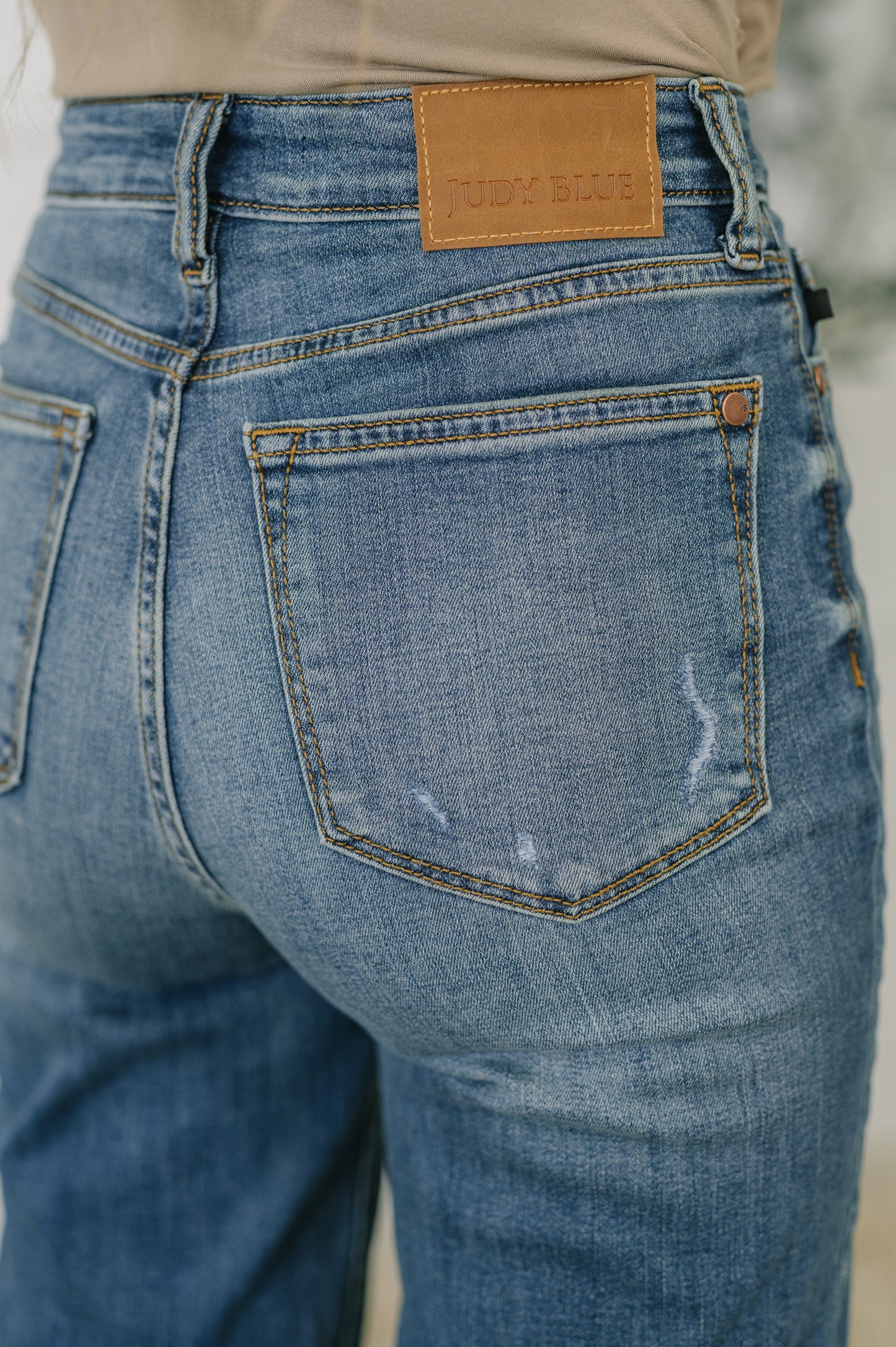 Judy Blue • Izzie • High Waist Straight Fit