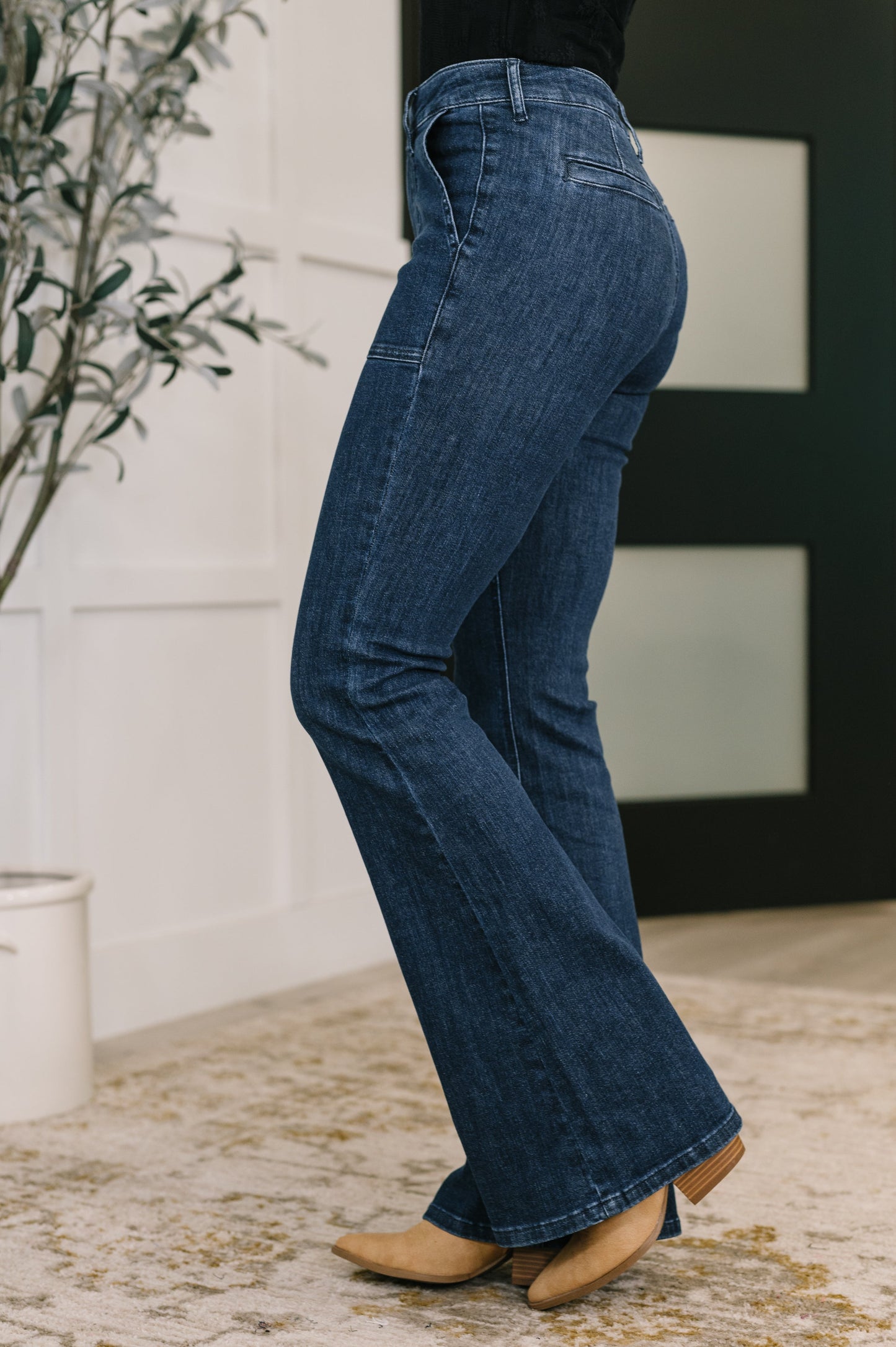Judy Blue • Jada • High Waist Flare with Patch Pockets