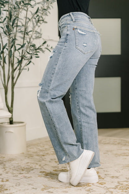 Judy Blue • Jade • Mid Rise 90's Straight