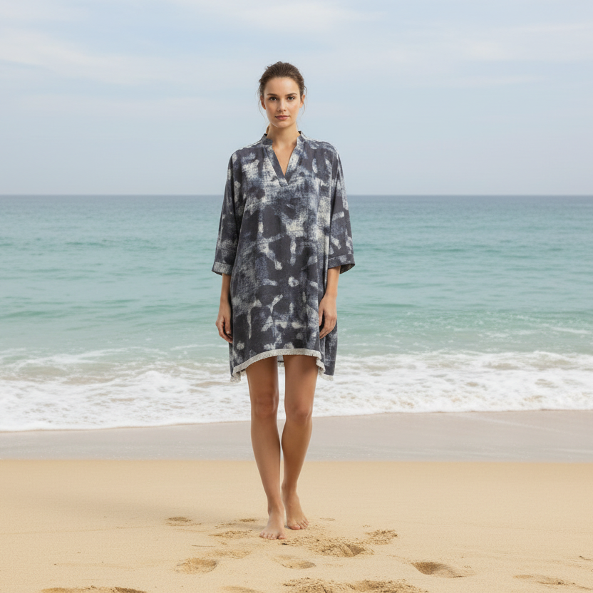 LuLaRoe Resort Wear • Coastal Swimsuit Cover-Up • Woven Rayon
