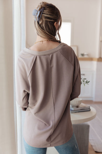 Less Conversation • V-Neck Top