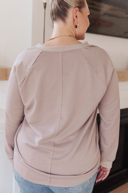 Less Conversation • V-Neck Top