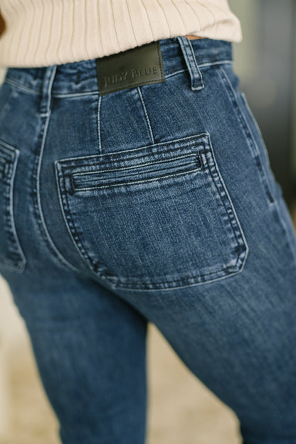 Judy Blue • Mackenzie • High Waist Flare with Vintage Pocket
