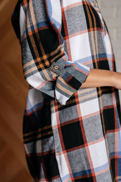 Jodifl • Make it Right Plaid Shirt Dress